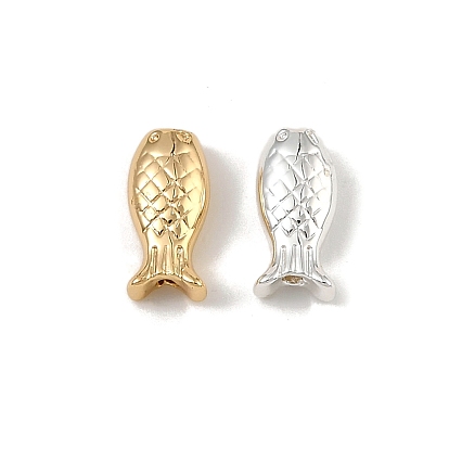 Латунные бусины, рыба