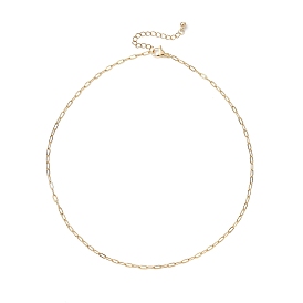 2.5мм 304 ожерелья из нержавеющей стали со скрепками, не тускнеет