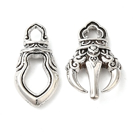 Сплавочные подвески тибетского стиля, ваджрный пестик с тремя зубцами/ваджрный пестик