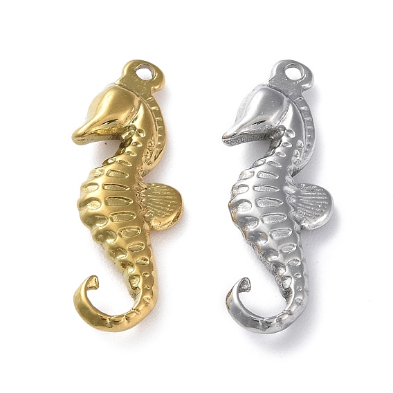 304 подвески из нержавеющей стали, очарование морского конька