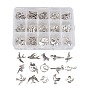 Tibetan Style Alloy Pendants, Bird
