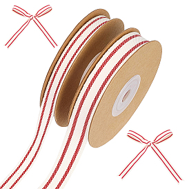 2 Rolls 2 Styles Cotton Ribbon, Costume Accessories