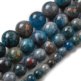 Природного апатита нитей бисера, круглые