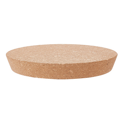 Cork Bottle Stoppers, Flat Round