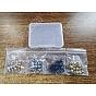 64Pcs 8 Style Ion Plating(IP) 304 Stainless Steel Tube Bails, Loop Bails, Rondelle Bail Beads