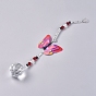 Crystal Suncatchers Hanging Pendant, Butterfly Prism, Windows Car Decorations