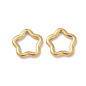 304 нержавеющей стали связывающий кольца, звезда, ионное покрытие (ip)