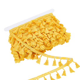 Polyester Tassel Ribbon, for Home Textile Decoration