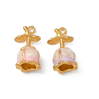 Подвески из эмали и сплава, , золотые