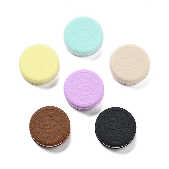 Печенье пищевые экологически чистые силиконовые фокусные бусины, изготовление ожерелий diy