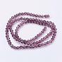 Imitation Austrian Crystal 5301 Bicone Beads, Faceted Glass Beads Strands