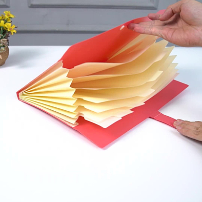 Pp 8 карманы, расширяющие папку с файлами, a4 портативный держатель для документов формата Letter, с защелкой, для школы, офис