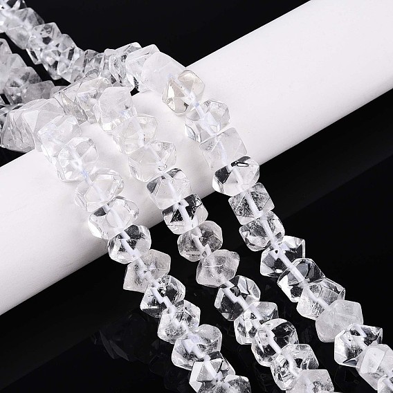 Природных кристаллов кварца бисер нитей, горного хрусталя, самородки, граненые