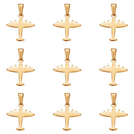 10 шт. 304 подвески из нержавеющей стали, Подвески с большими отверстиями, самолет