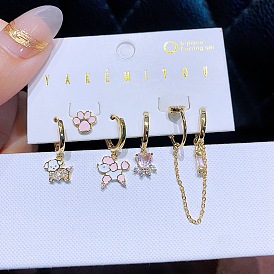 Delicate and Cute Animal Ear Clips - Sweet and Charming Design, Exquisite and Compact.