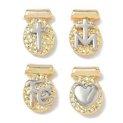 Латунь прелести, овальные, религиозные темы, долговечный, стойки покрытие