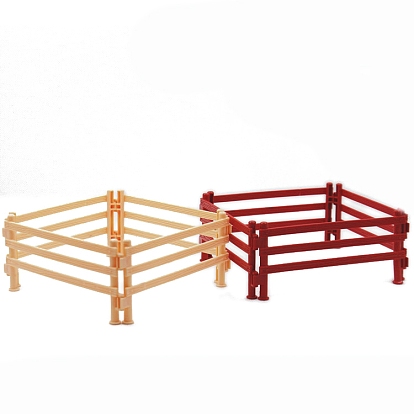 Имитация пластиковая игрушка забор аксессуары украшения, аксессуары для кукольного домика с микро-ландшафтом, притворяясь опорными украшениями