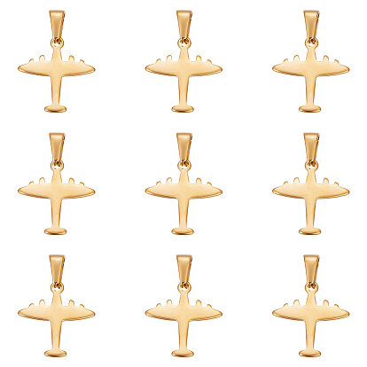 10 шт. 304 подвески из нержавеющей стали, Подвески с большими отверстиями, самолет