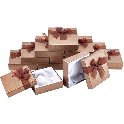 Saint Valentin Cadeaux boîtes Forfaits boîtes bracelet en carton, carrée
