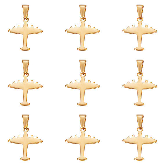 10 шт. 304 подвески из нержавеющей стали, Подвески с большими отверстиями, самолет