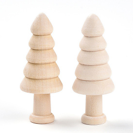 Незаконченные деревянные елочные украшения, для художественного и ремесленного искусства, декорирование проектов, украшения для дома