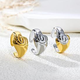 304 Edelstahlmanschetten mit offenen Ringen, Spiralform