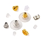 740Pcs 10 Style Brass & Iron & Plastic Ear Nuts, Bullet & Clutch & Friction Ear Nut