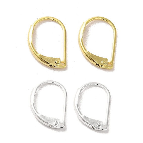 Латунная фурнитура Leverback для серег