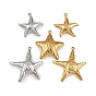 304 подвески из нержавеющей стали, очарование морской звезды