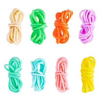 16м 8 цвета полые трубы ПВХ трубчатый шнур из синтетического каучука