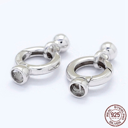 925 Schlüsselverschlüsse aus Sterling Silber