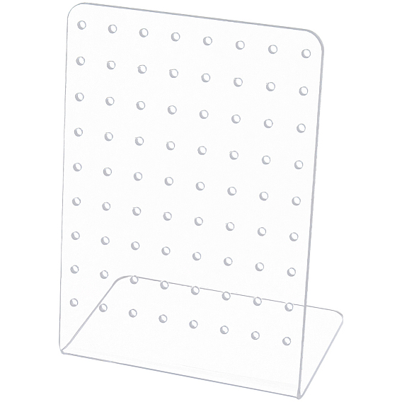 Акриловый дисплей серьги стойки