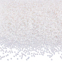 6000 pièces de perles de rocaille rondes en verre de qualité A de FGB, couleurs transparentes arc