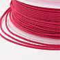 Braided Nylon Threads, Dyed, Knotting Cord, for Chinese Knotting, Crafts and Jewelry Making