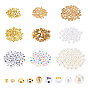 DIY Jewelry Making Kit, Including Brass Beads, Acrylic Letter Beads, Imitation Pearl Acrylic & ABS Plastic Beads
