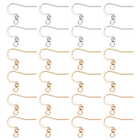 150 шт. 3 стили французские крючки для сережек из нержавеющей стали