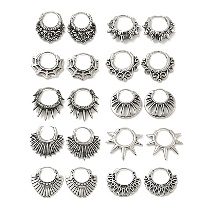 316 серьги-кольца из хирургической нержавеющей стали, кольцо