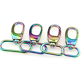 Fermoirs pivotants en alliage, Fermeture clipsable