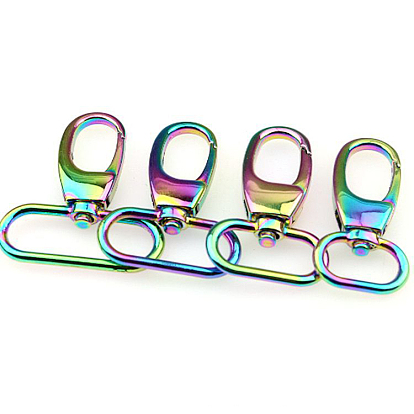 Fermoirs pivotants en alliage, Fermeture clipsable