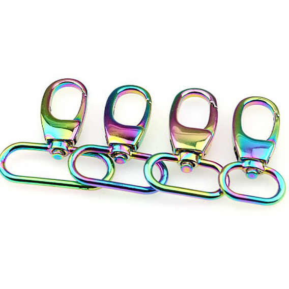 Fermoirs pivotants en alliage, Fermeture clipsable