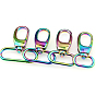 Fermoirs pivotants en alliage, Fermeture clipsable