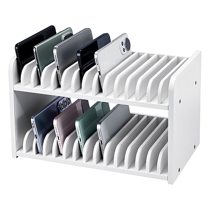 Деревянный ящик для хранения мобильного телефона с железными элементами, прямоугольные