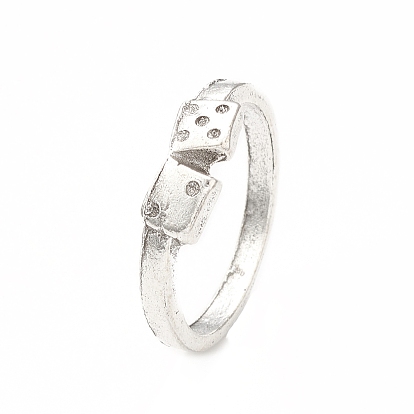6Pcs 6 Style Tibetan Style Alloy Stackable Rings Set, Rhinestone Snake & Heart & Wing & Moth Finger Ring with Enamel for Women