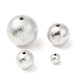 УФ-покрытие ccb пластиковые бусины, текстура, круглые