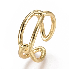 Brass Cuff Rings, Open Rings