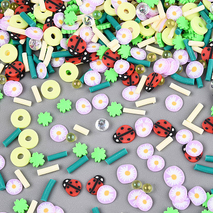 Ручной полимерной глины кабошонов, с пластиковым, разнообразные