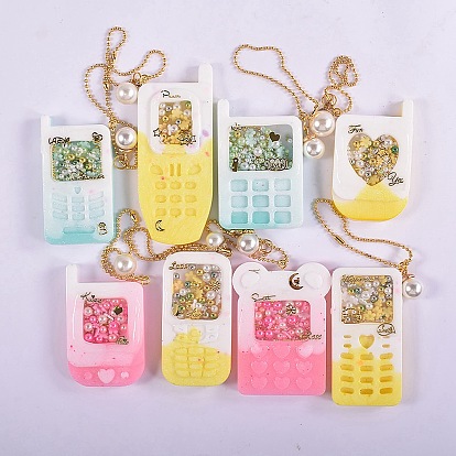 Phone DIY Silicone Quicksand Molds, Resin Casting Molds, for UV Resin, Epoxy Resin Jewelry Making