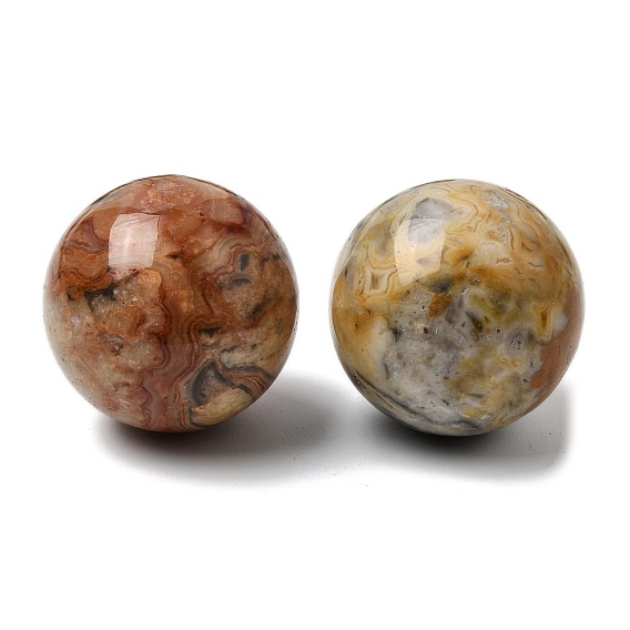 Натуральный сумасшедший агат без отверстий, сферические бусины, круглые