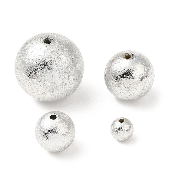 УФ-покрытие ccb пластиковые бусины, текстура, круглые