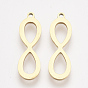 201 Stainless Steel Pendants, Laser Cut Pendants, Infinity